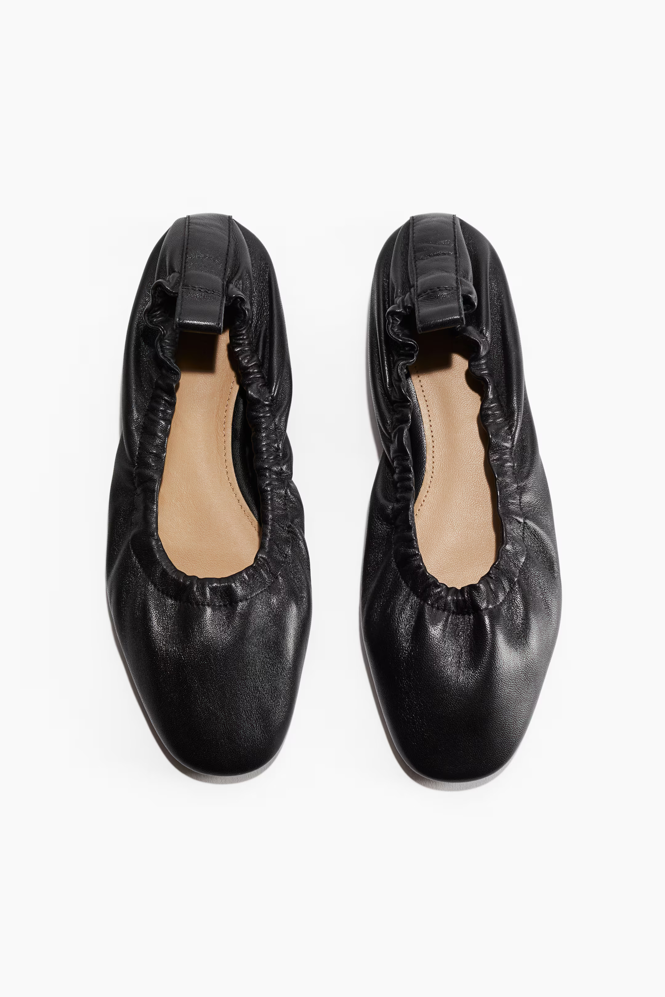 Ballerinas aus Leder | H&M (DE, AT, CH, NL, FI)