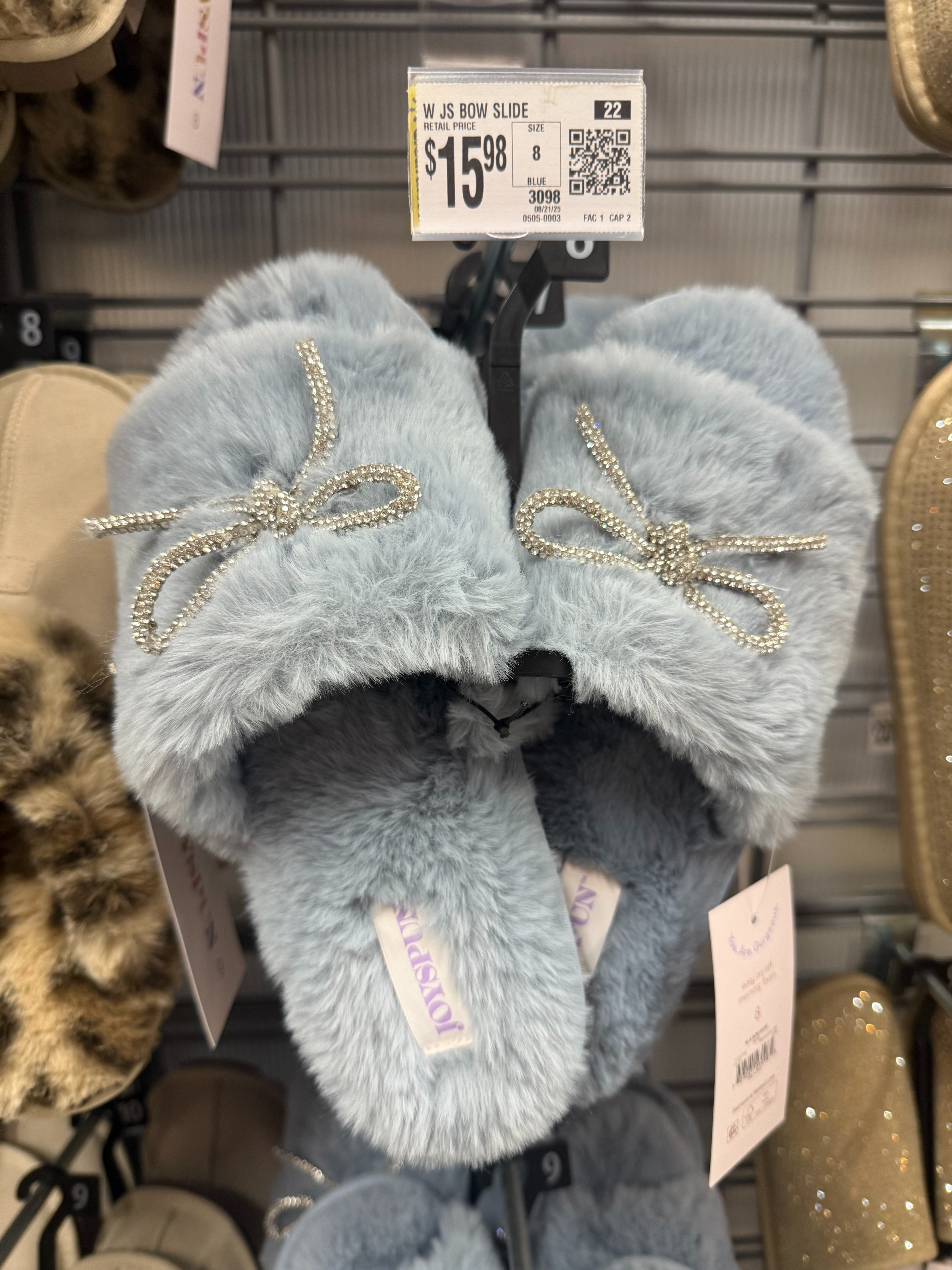 Cozy + Cute Joyspun Slippers with Rhinestone Bow ✨

Bow lovers, these are for you 🎀 The NEW Joyspun women’s slide slippers are cozy, dainty & decked with a sparkly rhinestone bow ✨ Available in several colors + super comfy for those cozy nights in. Perfect little luxe vibe without the price 💕

Grab a pair before they’re gone — your feet deserve this cozy sparkle! 🛒

#Joyspun #WalmartFinds #WalmartFashion #CozyStyle #DaintyDetails #BowTrend #ComfyAndCute #HolidayCozy #WalmartMustHaves #SlippersSeason #AffordableStyle 

 #LTKFindsUnder50 #LTKStyleTip #LTKShoeCrush