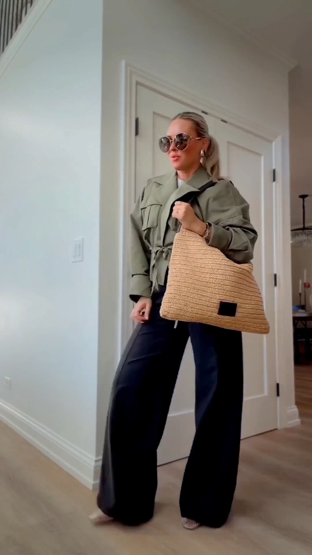 Back in stock! Jacket and pants! 
Styling the viral Lululemon pants 🤍 I wanted to show how to elevate them for sneakers and even work. So versatile… I wear them nonstop. They come in 5 colors and are finally back in stock.

I paired them with mesh sneakers or trending jelly ballet flats for an easy polished look. Wearing a medium in the pants but wish I did a small. Jacket is an XS, size down.

Such a bestseller for a reason ✨

Fall outfit. Workwear. Fall jacket. Jacket. Outerwear. Work outfit. Summer outfit. Teacher outfit. Workwear. Business casual.

#LTKootd #LTKSaleAlert #LTKWorkwear