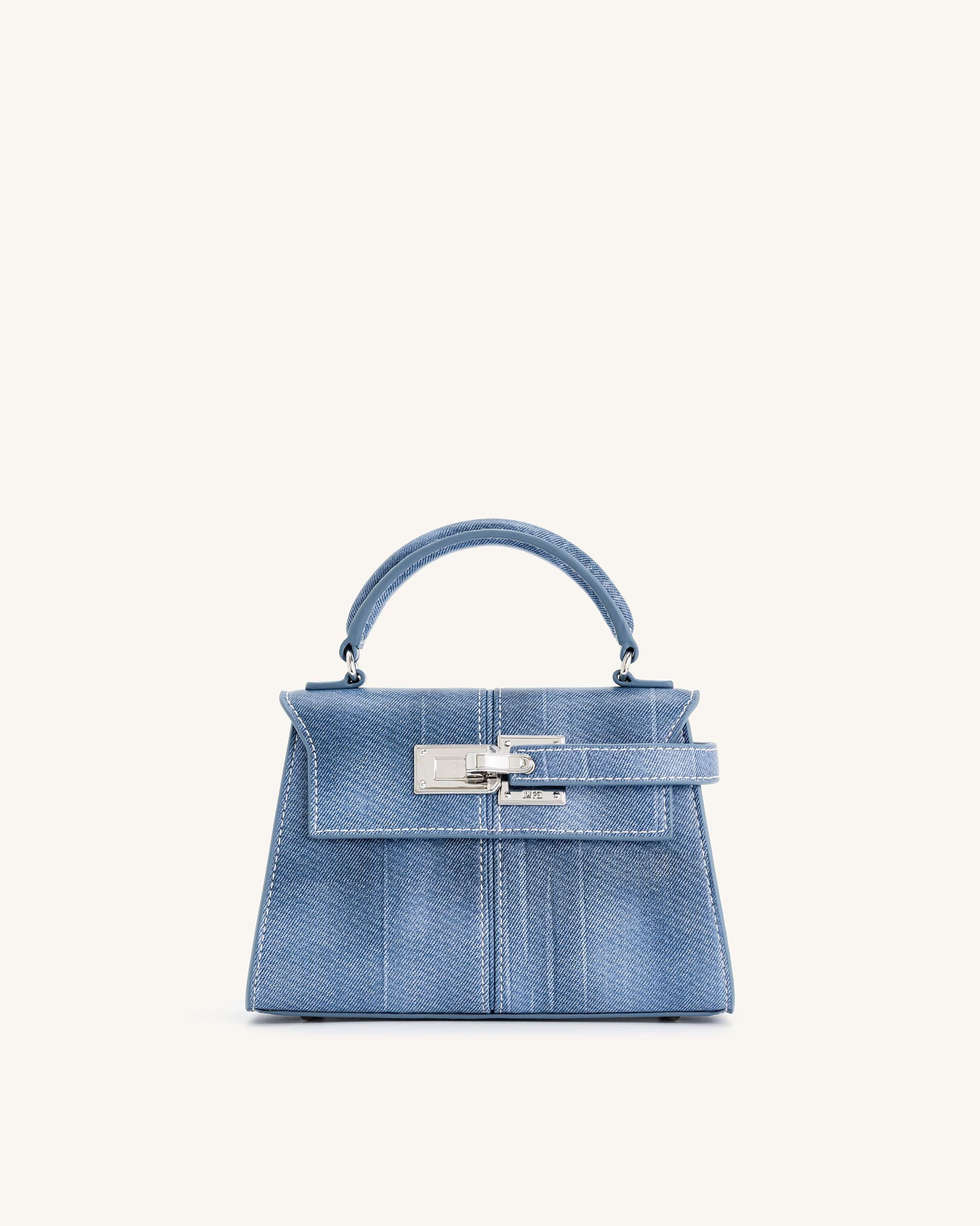 Elise Top Handle Bag - Blue | JW PEI US