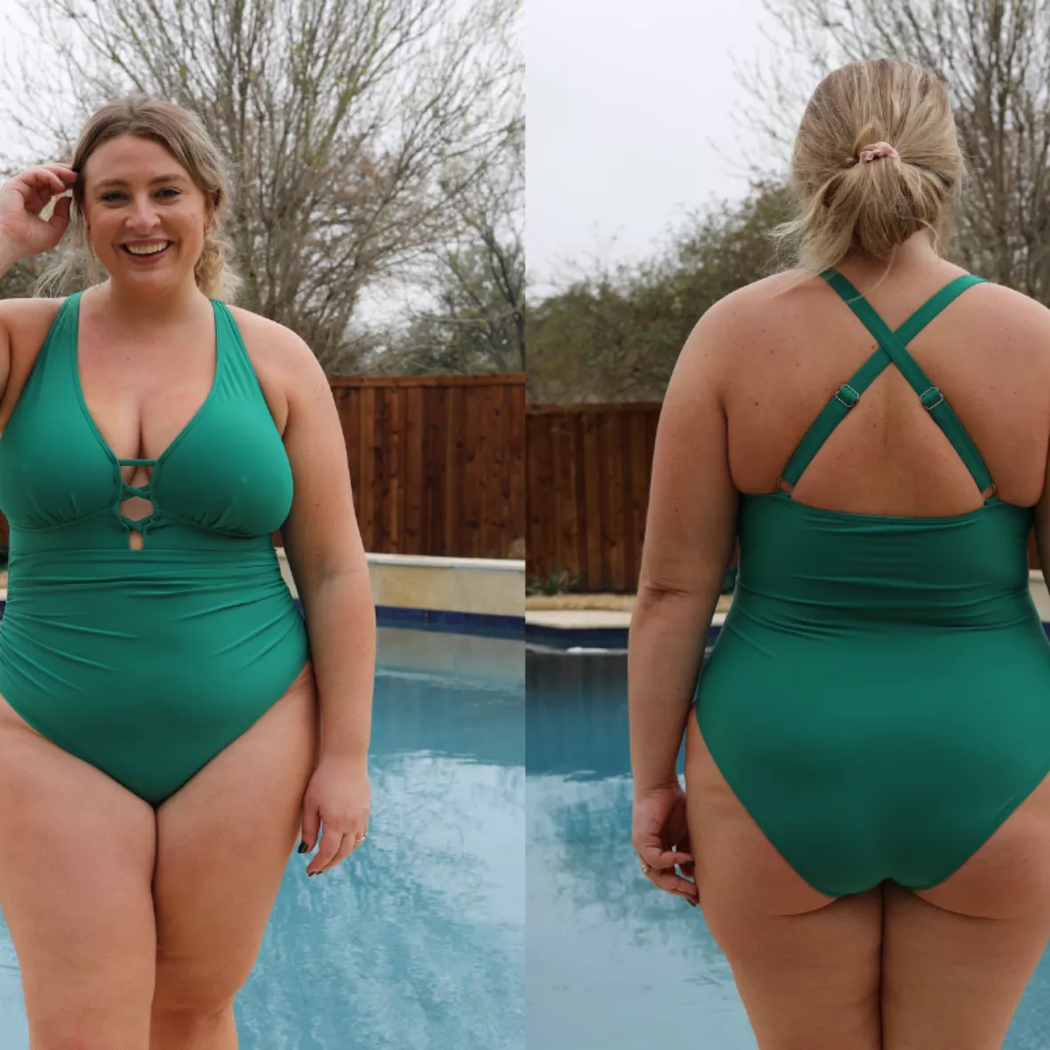 I Tried On 10 Plus Size Swimsuits To Help You Find the Perfect Swimsuit for  Your Body - Mechanic Shop Femme