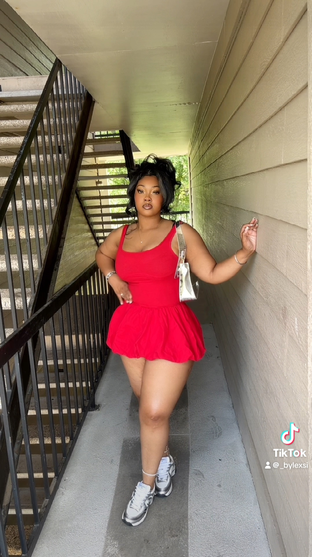 Summer dress ❤️#summerdress #ootd #outfitideas #reddress