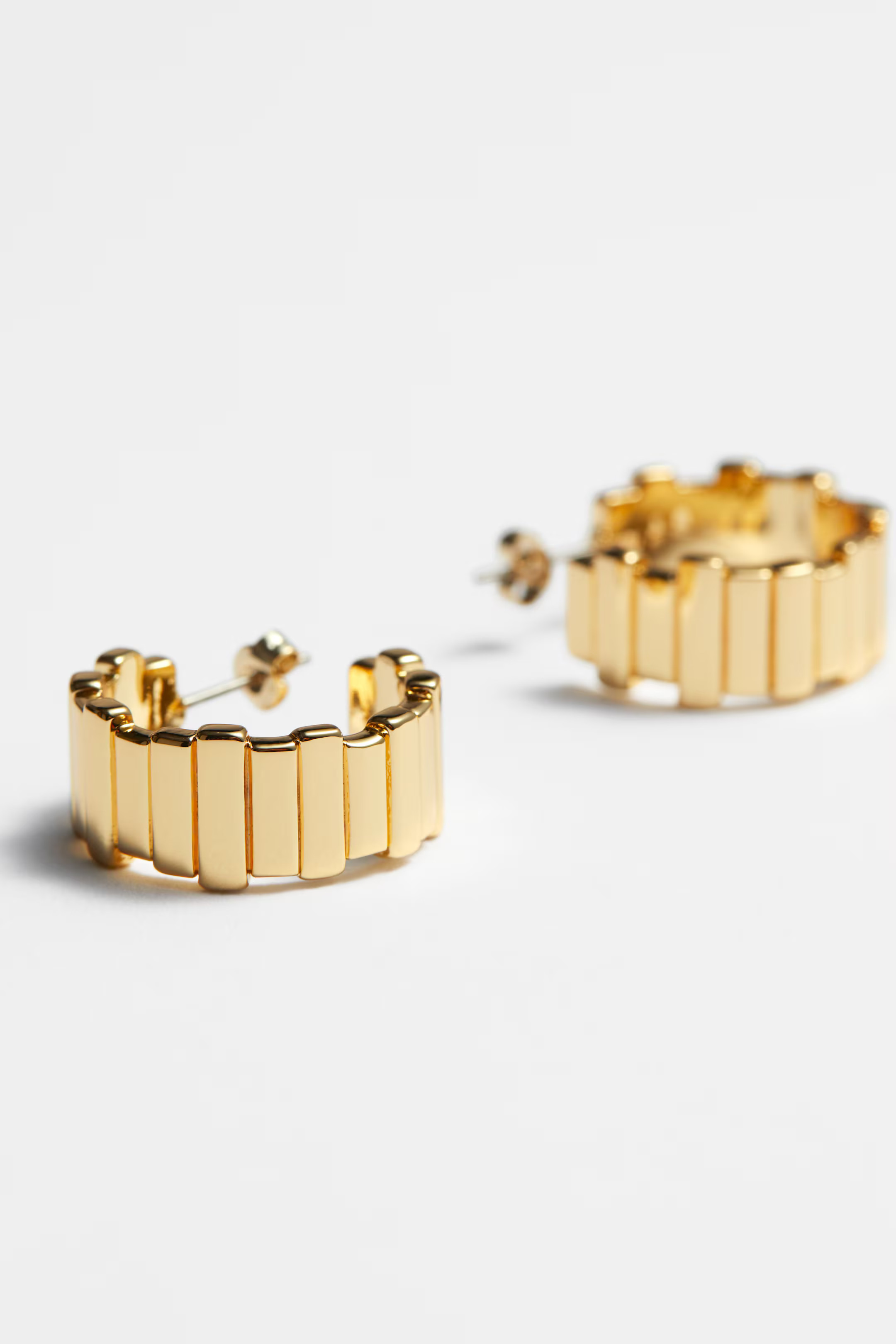 Delicate Fractal Hoop Earrings | H&M (UK, MY, IN, SG, PH, TW, HK)