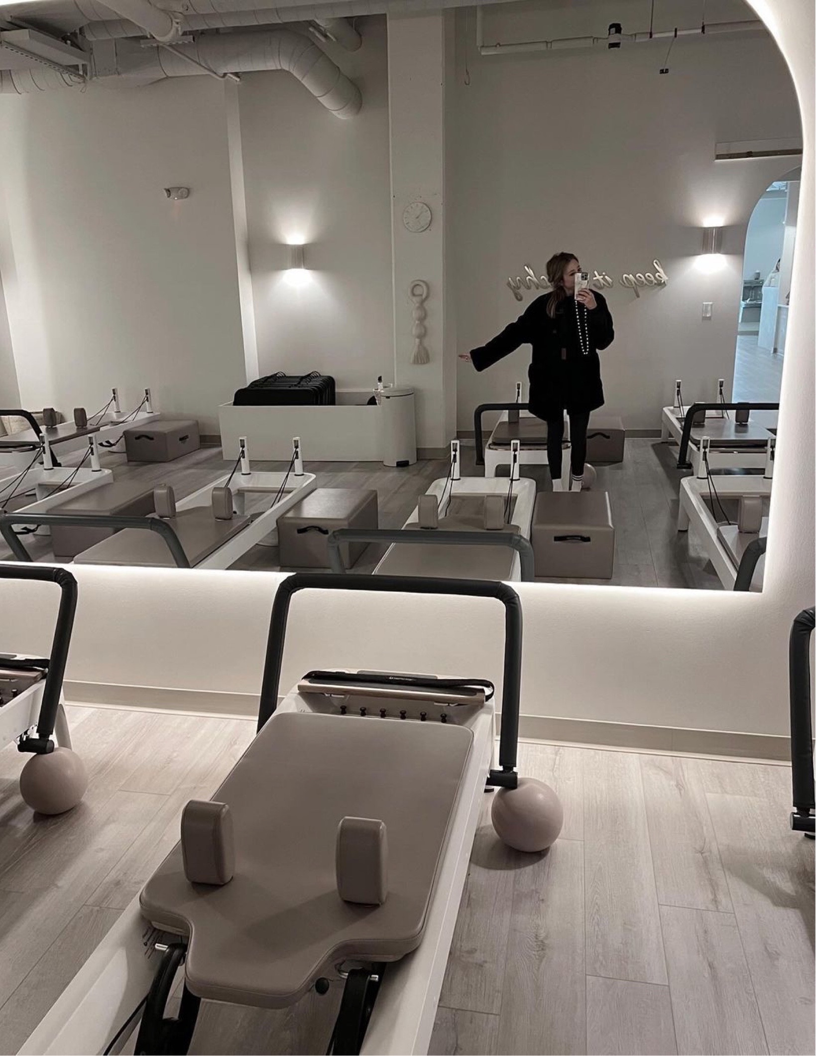 Outfit of the day. Loving my quilted jacket! Linked similar from Marfa Stance.

#LTKSeasonal #LTKfitness #LTKstyletip