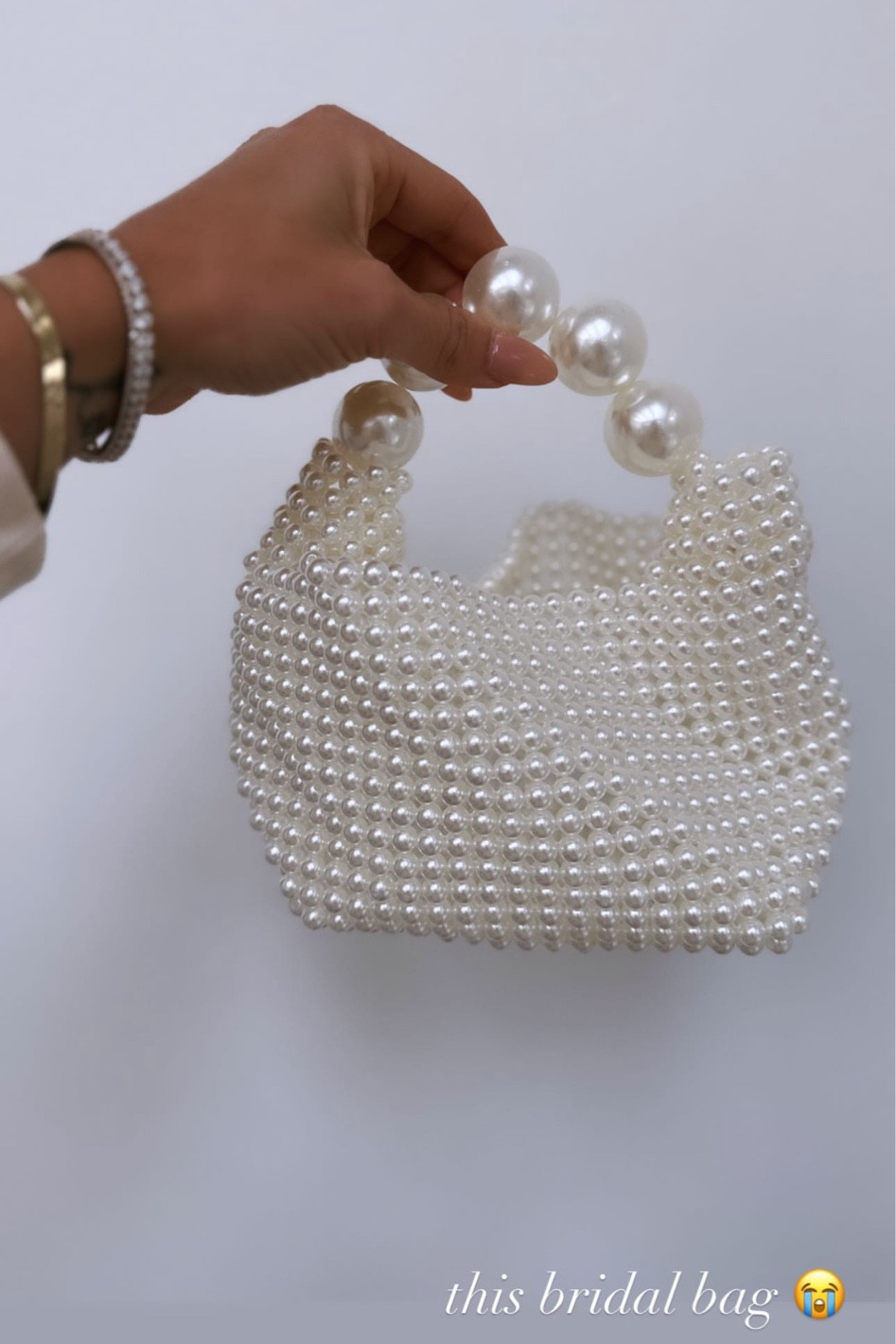 this bridal bag😭

#LTKwedding #LTKfindsunder50 #LTKitbag