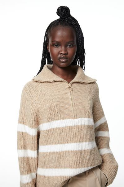 Oversized Half-zip Sweater | H&M (US + CA)