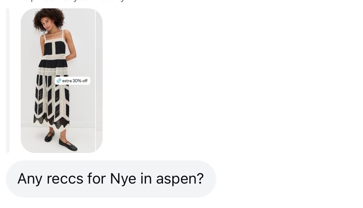 New years outfits for aspen! Prefers matching sets but also can wear any of the tops with 👖