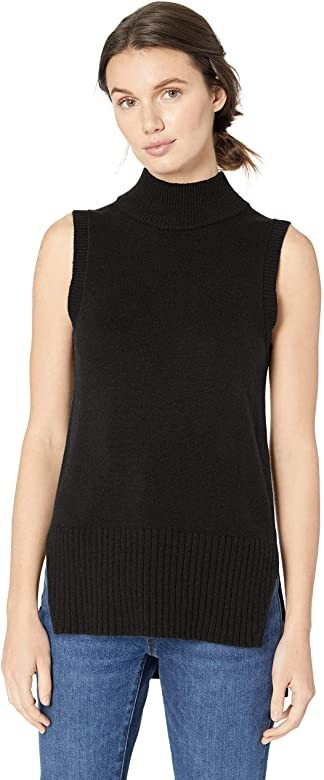 Amazon Brand - Daily Ritual Women's Wool Blend Sleeveless Turtleneck Sweater | Amazon (US)