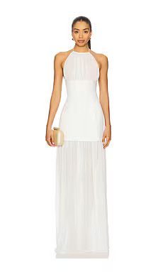 Camila Coelho Roquel Maxi Dress in Bone from Revolve.com | Revolve Clothing (Global)