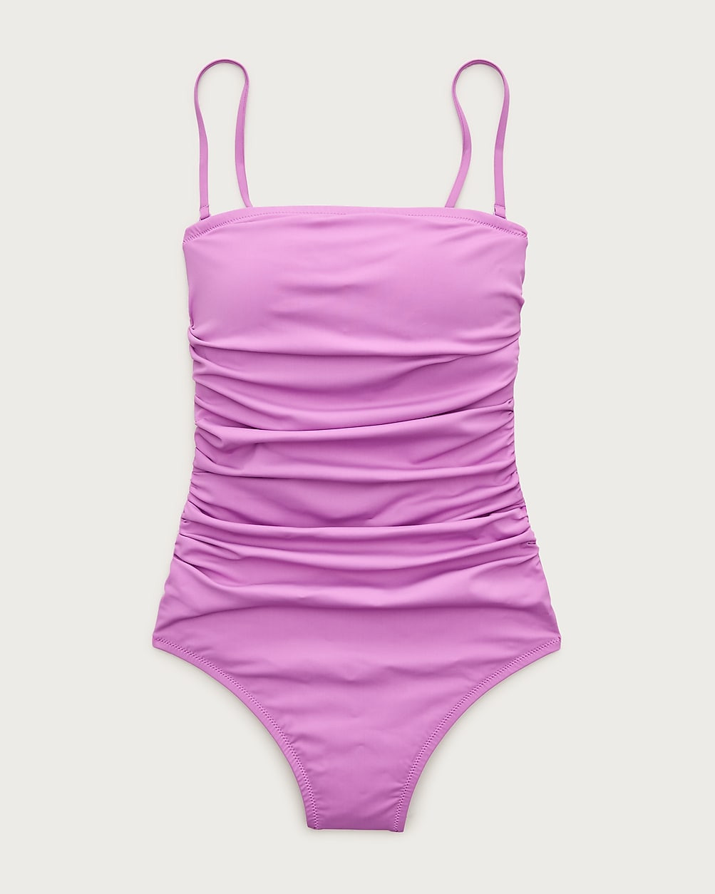 Gemma ruched bandeau one-piece | J. Crew US