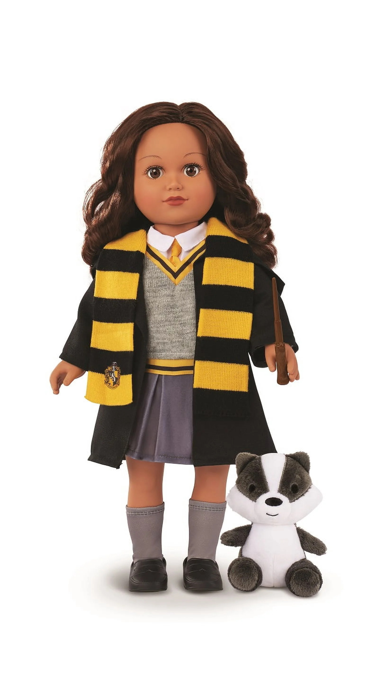 My Life As Harry Potter Hufflepuff Posable 18-inch Doll,  Brunette Hair, Brown Eyes | Walmart (US)