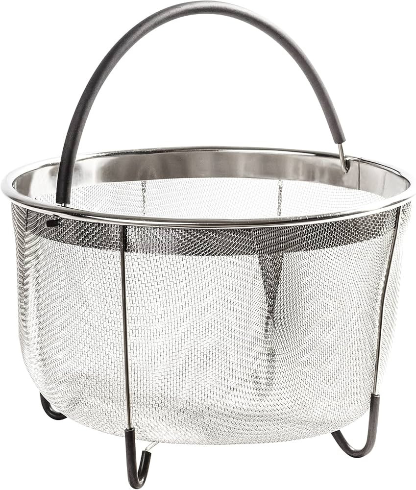 Instant Pot Accessories Steamer Mesh Basket Stainless steel Good for cooking, boiling and frying ... | Amazon (US)