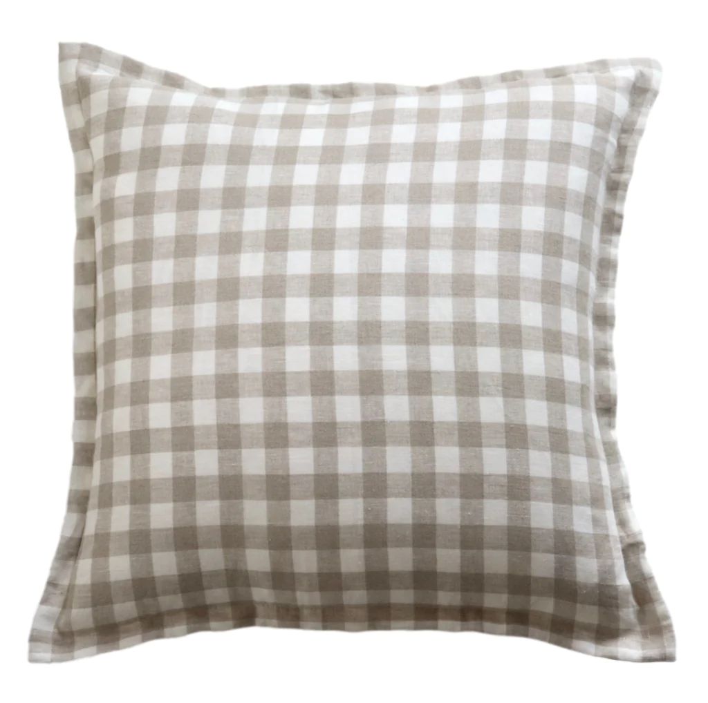 Florence Gingham Pillow Cover | Danielle Oakey Interiors INC