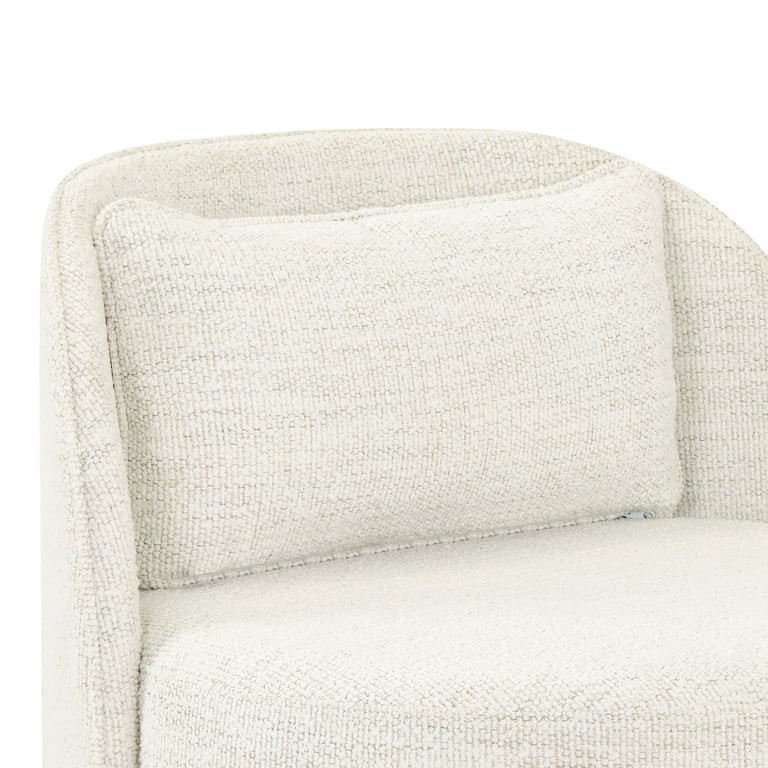 Better Homes & Gardens Juliet Modern Arch Swivel Chair, Cream Bouclé | Walmart (US)