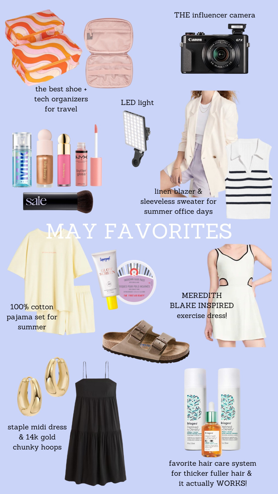 MAY FAVORITES 💜 top half linked

#LTKSeasonal #LTKstyletip #LTKbeauty