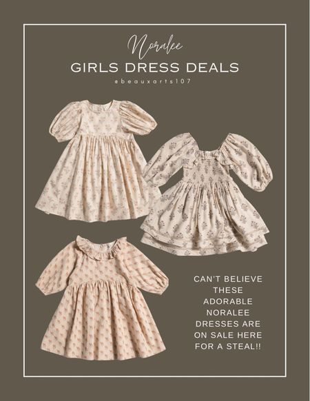 Save on these super cute Noralee girls dresses for a steal under $35 right now!

#LTKkids #LTKsalealert #LTKfindsunder50