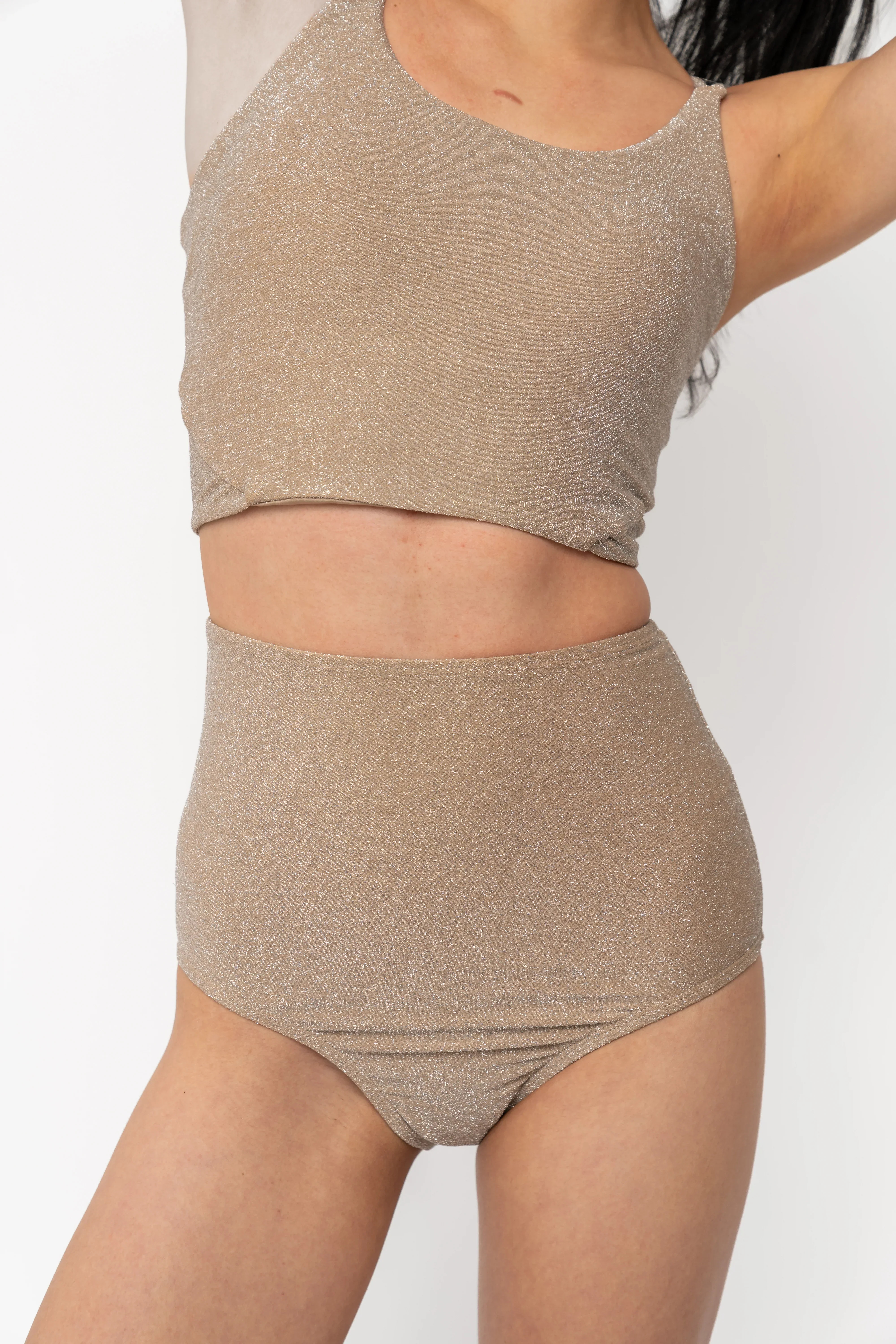 Wave Bottom | Champagne Shimmer | Coral Reef Swim US