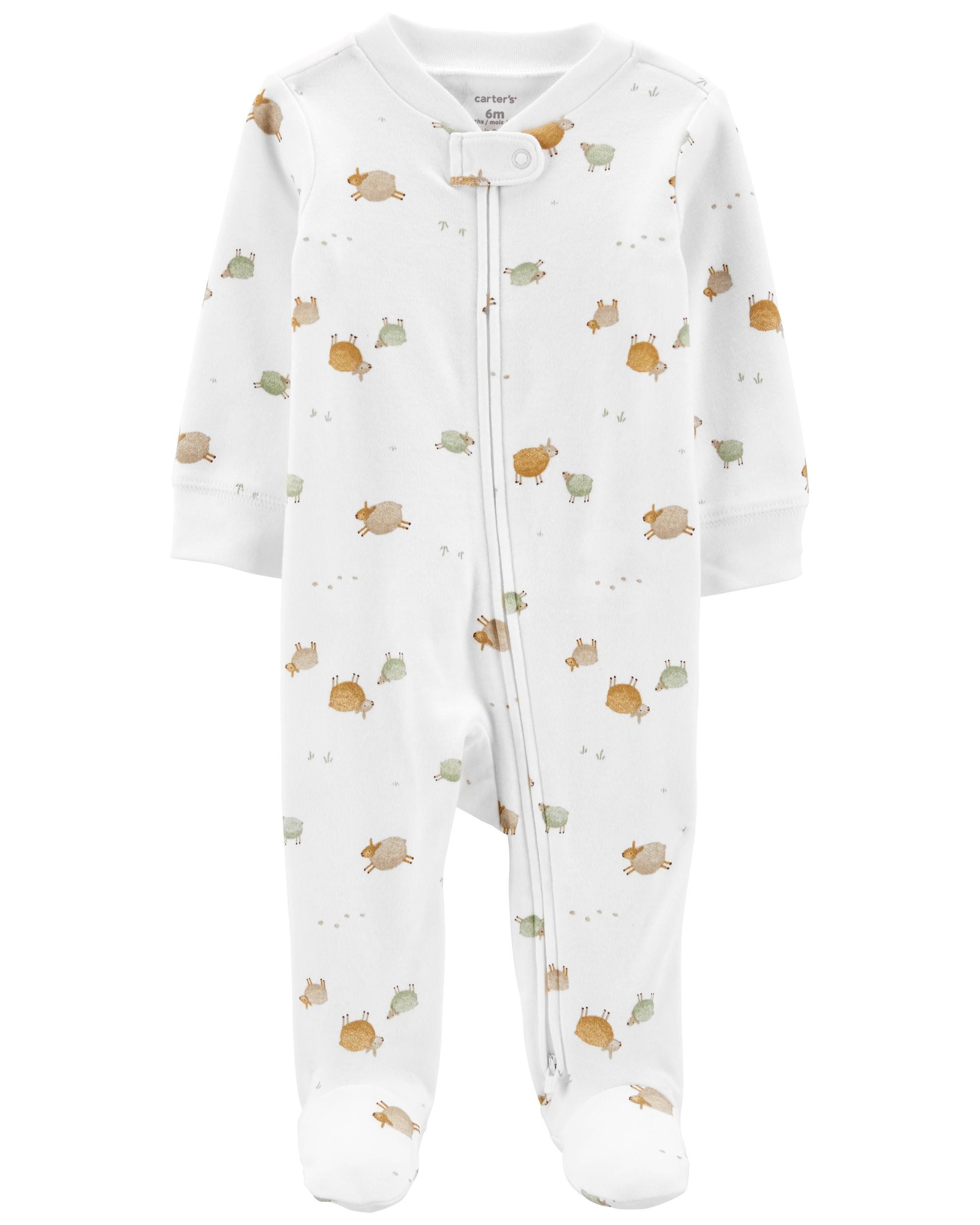 Animal 2-Way Zip Cotton Sleep & Play | Carter's