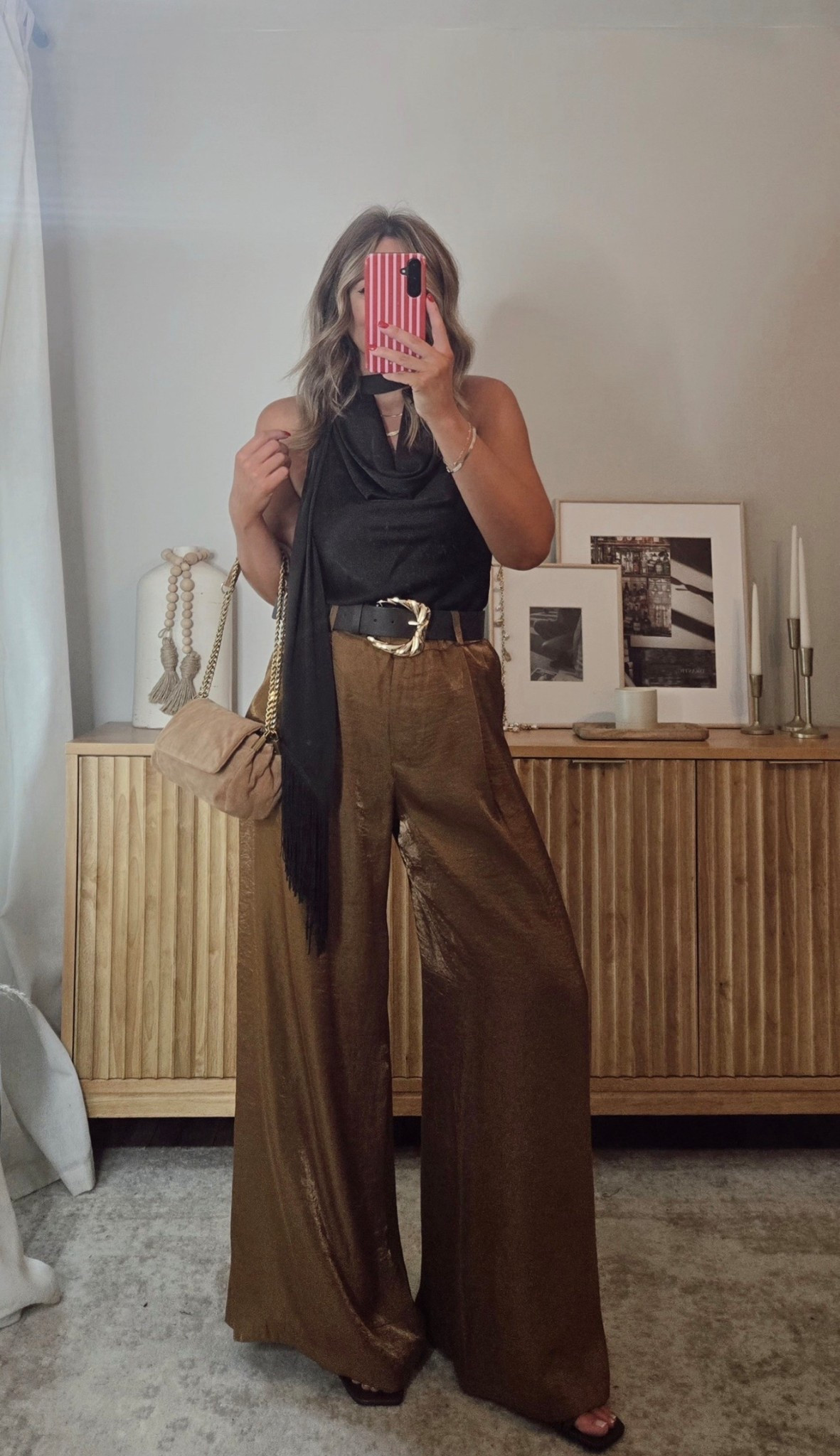 the perfect satin wide leg pant for fall + winter! 😍 i’m in a size M in both. zara, fall outfit

#LTKHoliday #LTKFindsUnder100 #LTKStyleTip