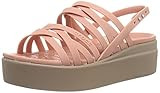 Crocs Women's Brooklyn Low Strappy Wedges Sandal | Amazon (US)