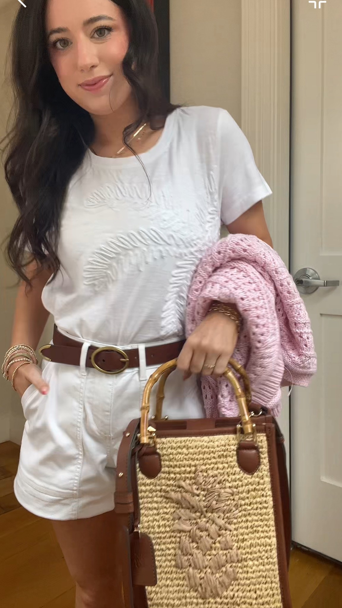 0 in the shorts and XS in the tee but I would size down next time! 💕

#LTKSummerEdit #LTKSeasonal #LTKPetite