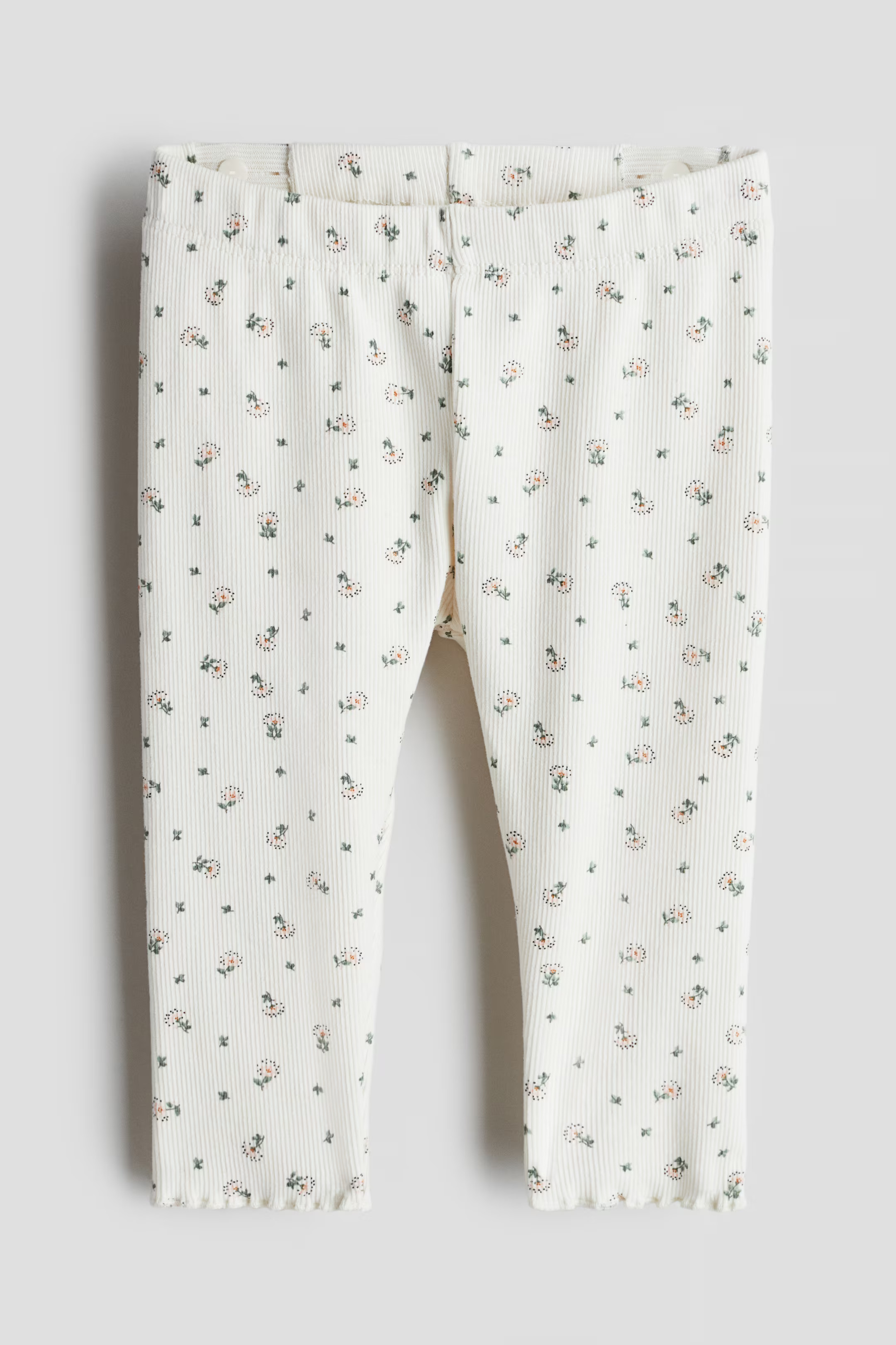 Ribbed Cotton Leggings | H&M (US + CA)