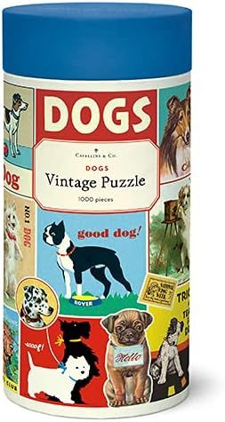 Cavallini 1000 Piece Puzzle, Dogs (PZL/Dog) | Amazon (US)