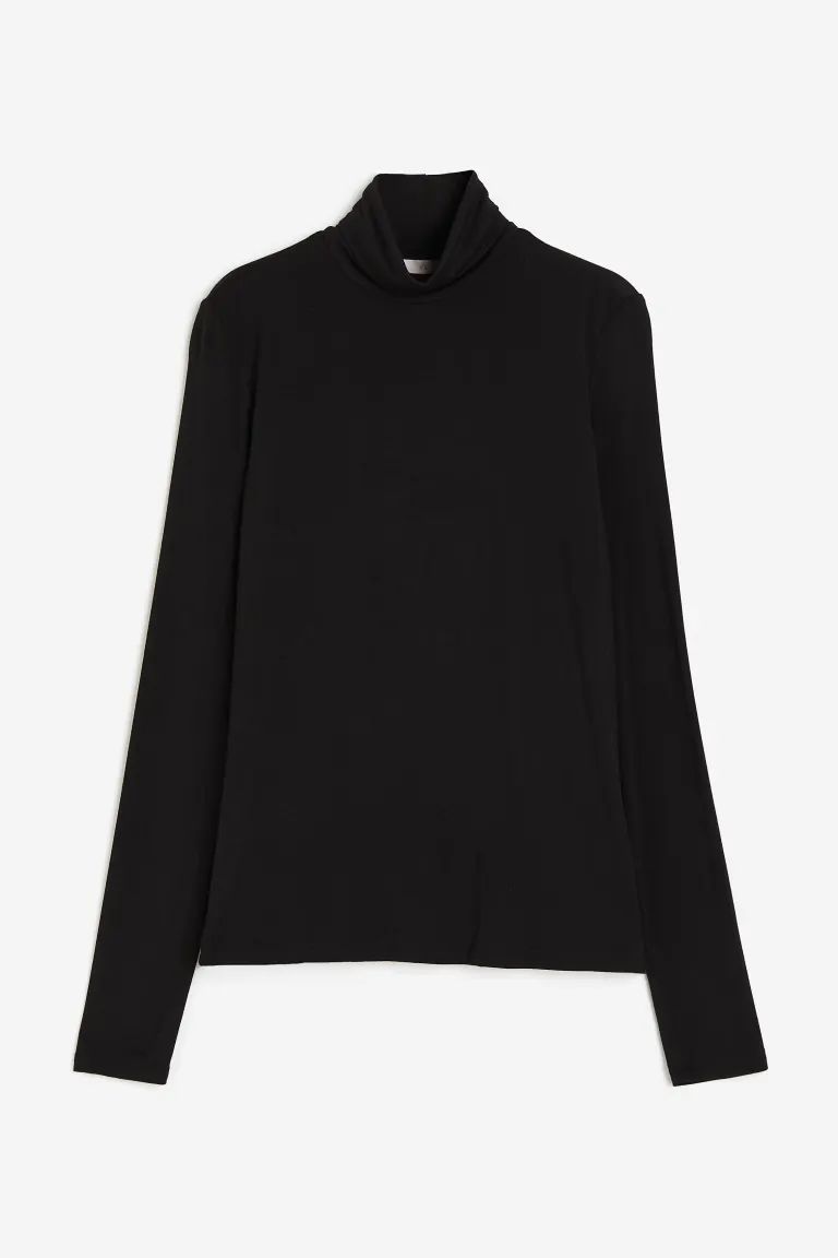 Polo-neck top | H&M (UK, MY, IN, SG, PH, TW, HK)
