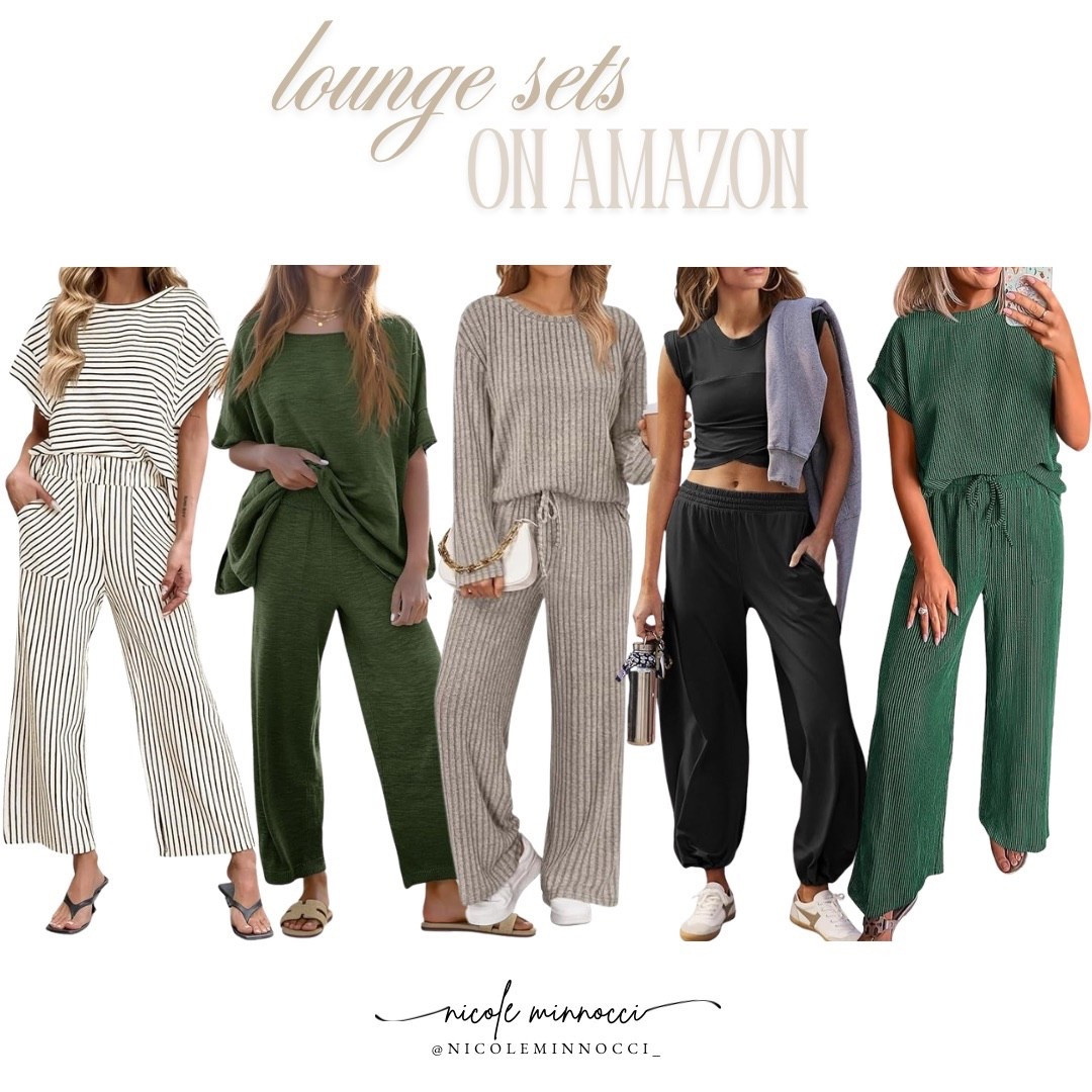 Spring lounge sets on Amazon! Easy every day outfits, travel outfits, casual mom life outfits✨

#LTKmomlife #LTKootd #LTKTravel