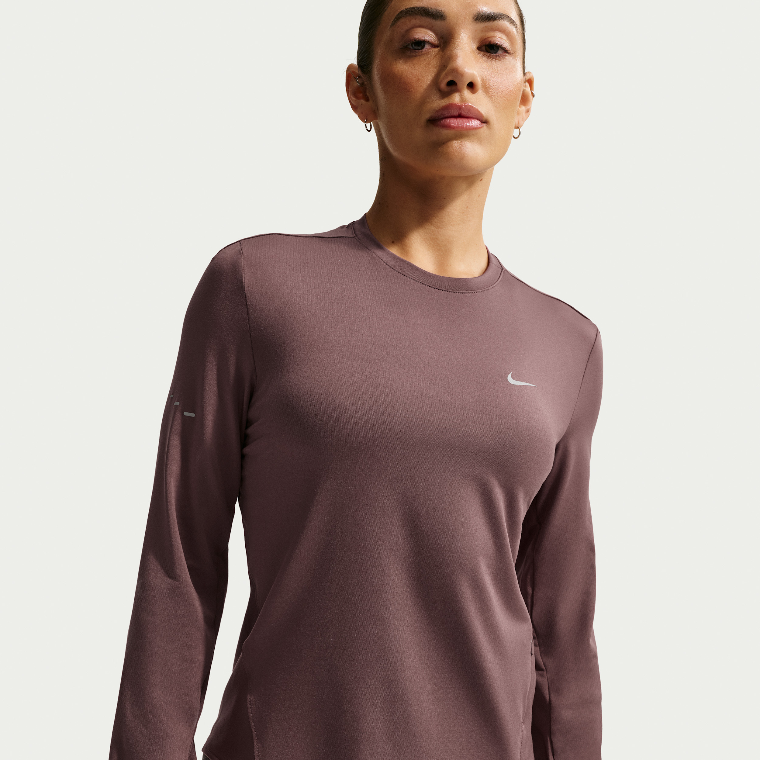 Nike Women's Swift Dri-FIT UV Long-Sleeve Crew-Neck Running Top in Purple | HQ0503-502 | Nike (US)