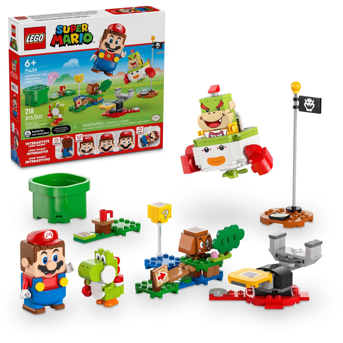 LEGO Super Mario Adventures with Interactive LEGO Mario Playset 71439 | Target