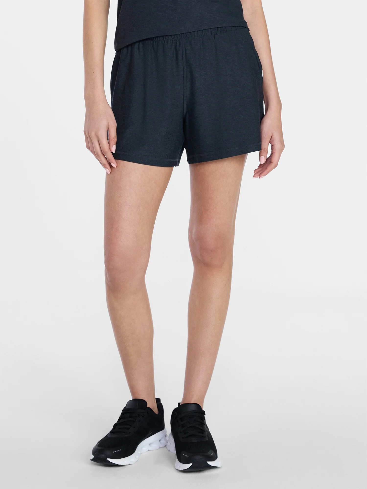 Athletic Works Women's and Women’s Plus ButterCore Soft Performance Gym Shorts, Available in 1,... | Walmart (US)