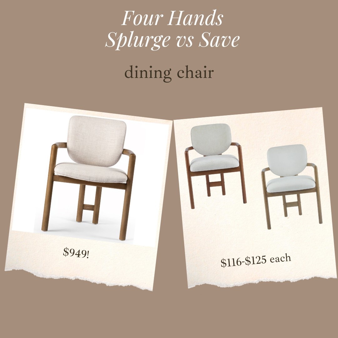 🤯🤯😍😍😍 brand new Walmart dining chairs!!!!!! Omg nearly identical to this almost $1000 four hands chair! I’m in love!!!

#LTKHome #LTKSaleAlert #LTKStyleTip