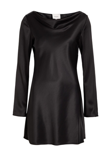 Pike draped satin mini dress | Harvey Nichols