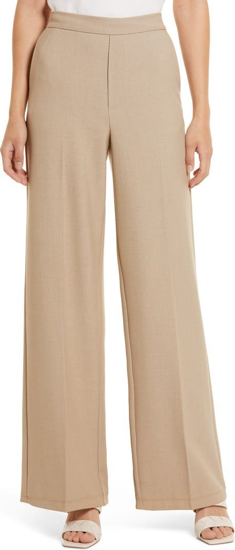 Wide Leg Flannel Pants | Nordstrom