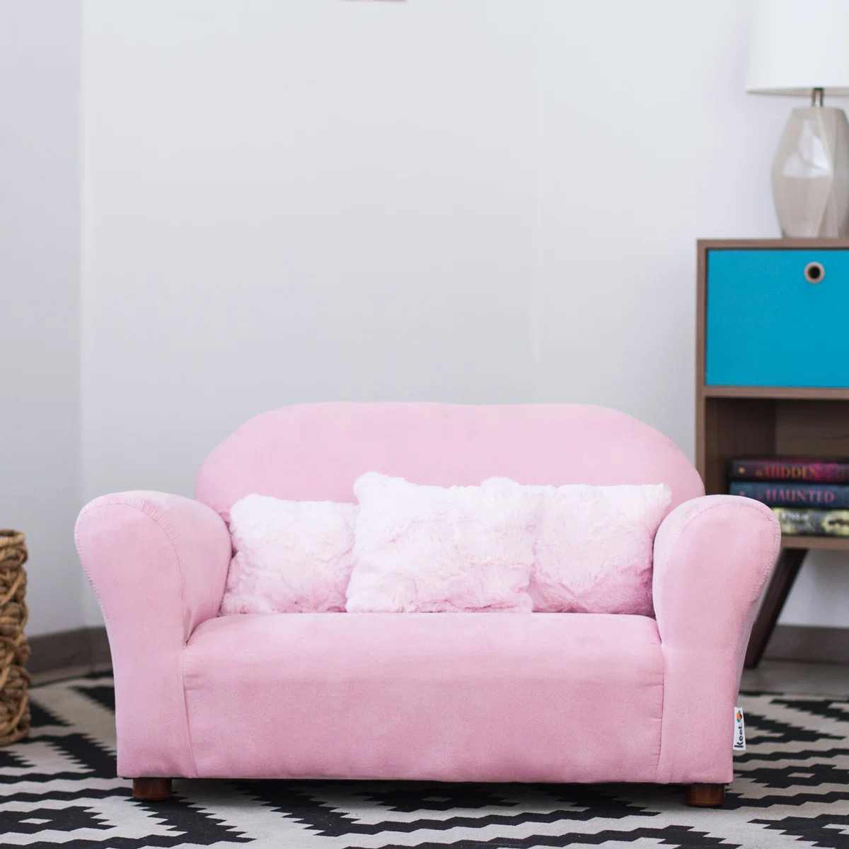 Spitzer Kids Club Sofa with Accent Pillows | Wayfair North America