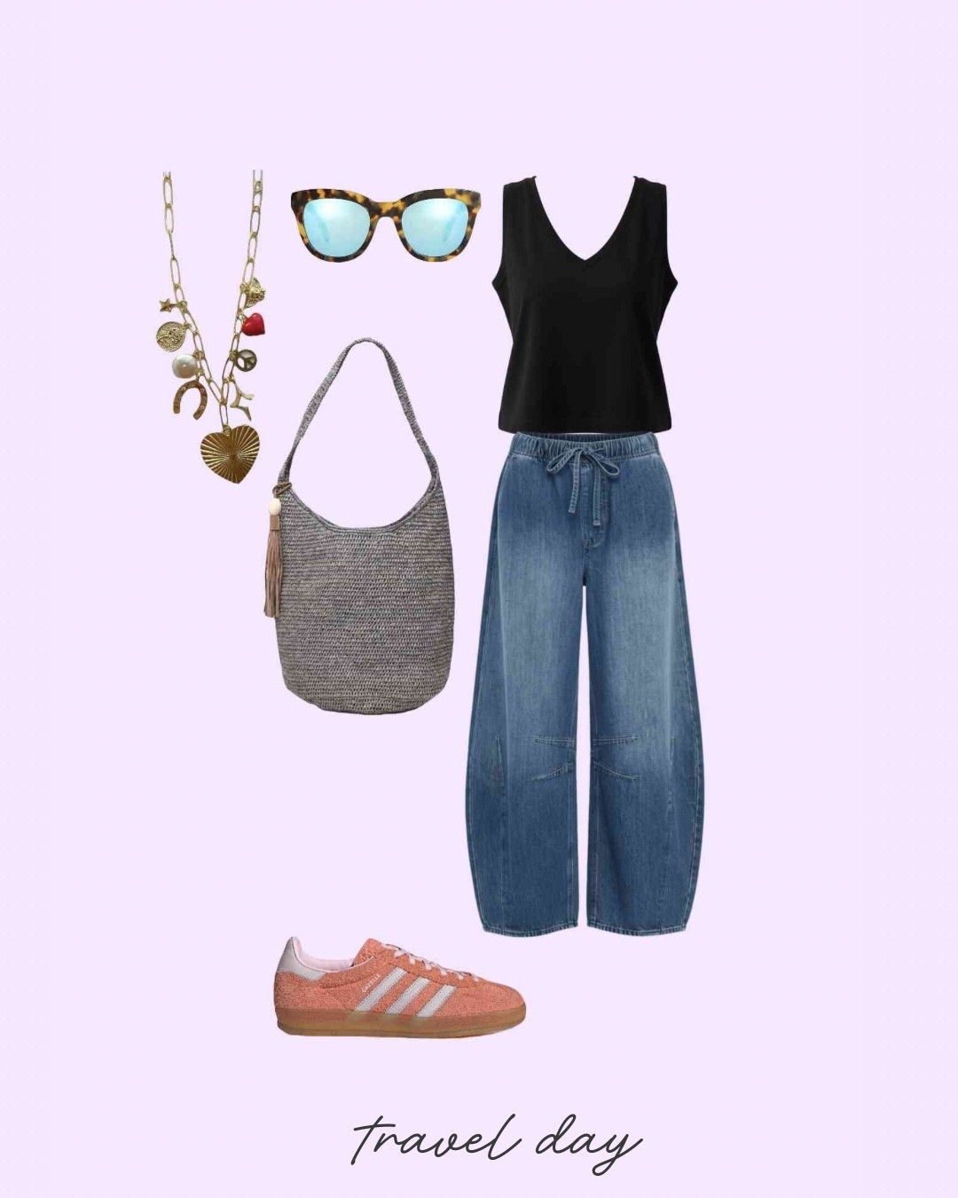 Easy, comfortable and cute travel day outfit. Played passenger princess in the car for 6+ hours in this ‘fit and was comfy as can be!

#LTKTravel #LTKmomlife #LTKTall