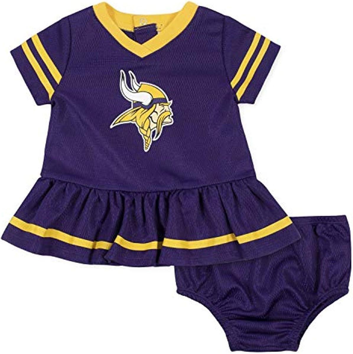 NFL Baby-Girls Team Jersey Dress and Diaper Cover | Amazon (US)