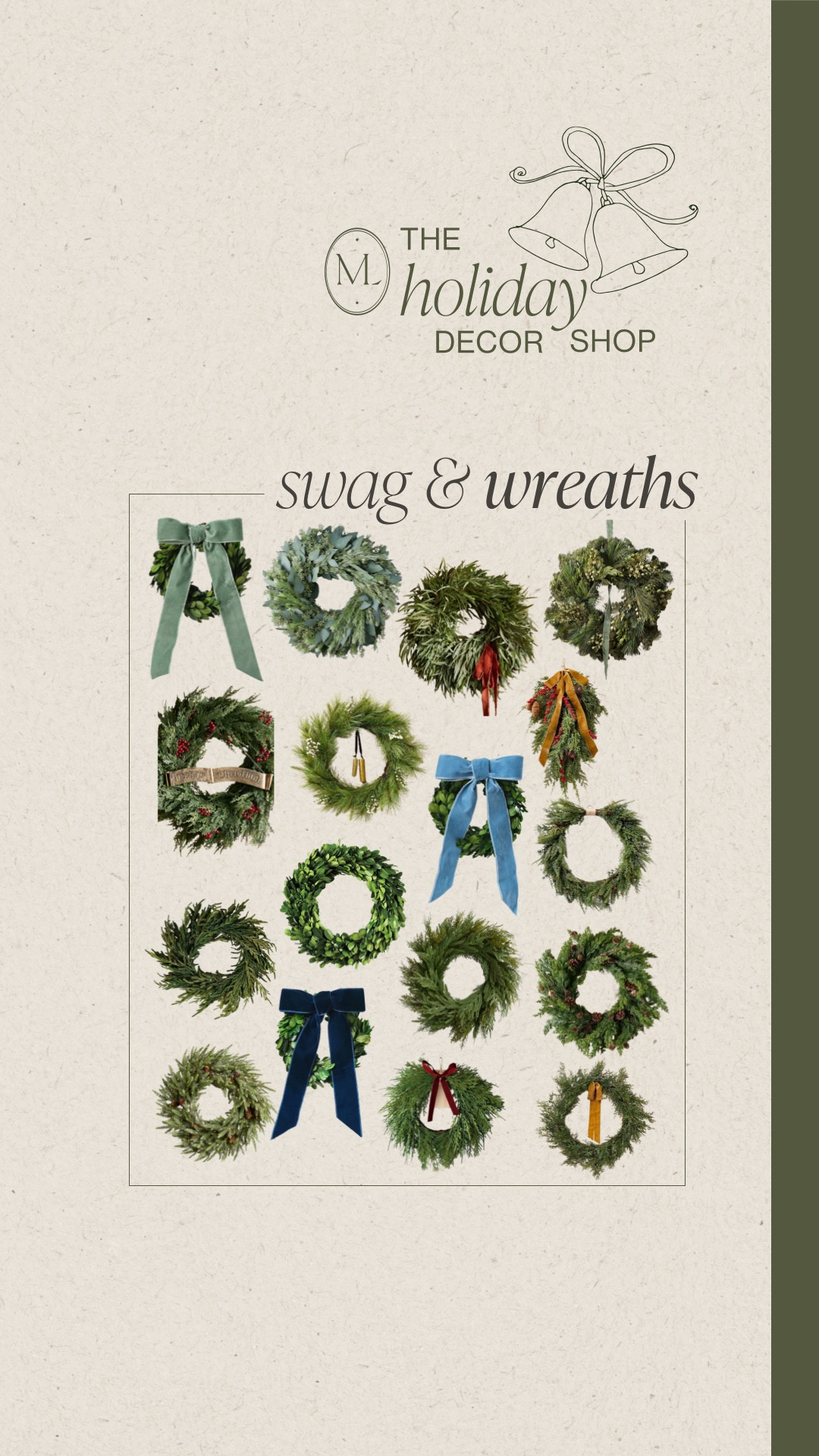 Holiday decor shop - garland swag and wreaths 

#LTKHoliday #LTKSaleAlert #LTKHome