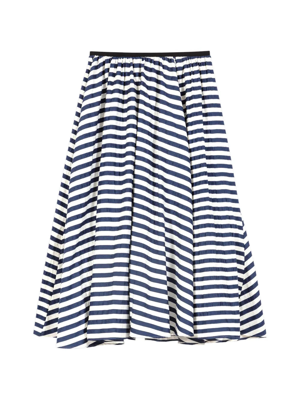 Maje Striped A-line Skirt | Blue | FARFETCH UK | Farfetch Global