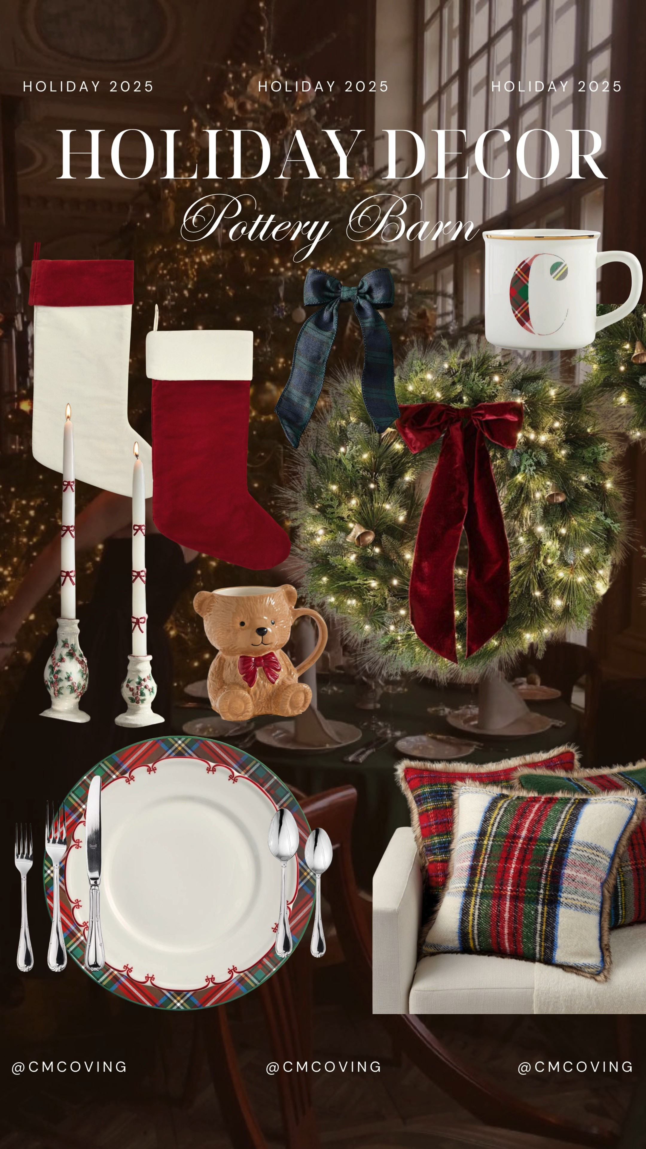 Pottery Barn Holiday Decor 🌲 gift guide, Christmas decor, Christmas gift, Holiday decor, Holiday gifts, lamp, holiday pillow, Christmas stockings,  

 #LTKGiftGuide #LTKHoliday #LTKSeasonal