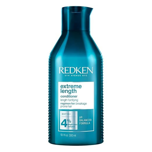 Redken Extreme Length Biotin Conditioner For Longer Hair – Promotes Healthy Hair Growth, Streng... | Amazon (US)