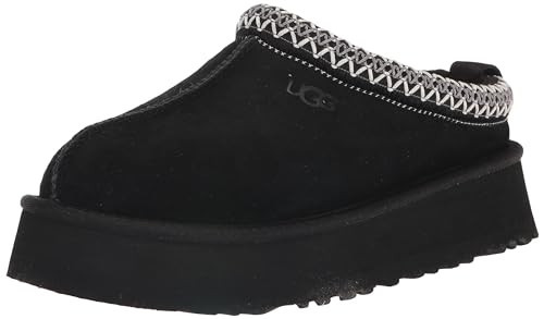 UGG Women's Tazz Slipper, Black, 9 | Amazon (US)
