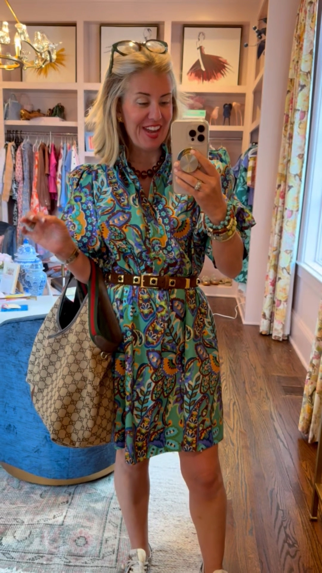 OOTD….another Tyler Boe gorgeous dress! I’m in an xs here & 8 in sneakers (tts). 

#LTKootd #LTKdayinmylife #LTKOver40