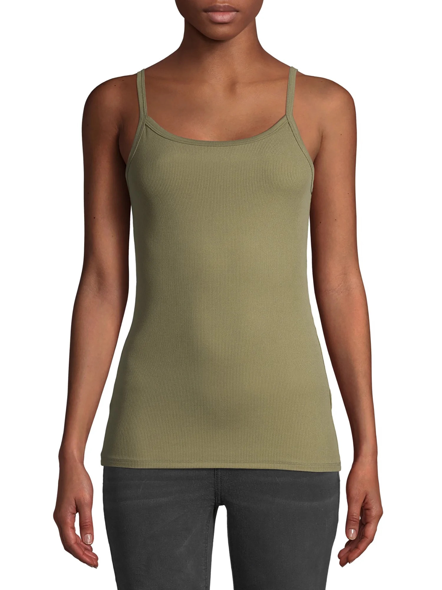No Boundaries Rib Cami | Walmart (US)