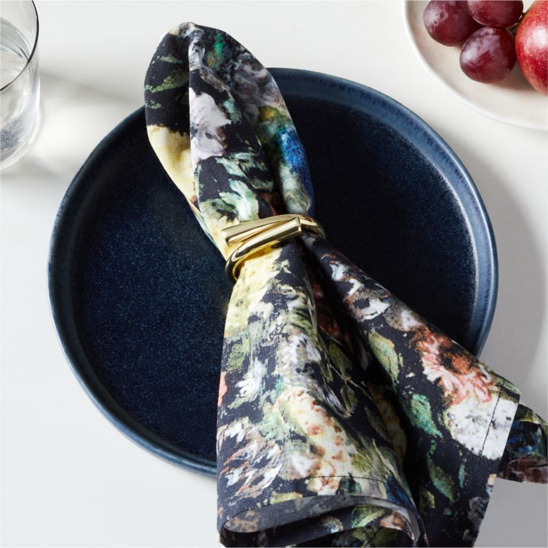 Lombardi Gold Napkin Ring | CB2 | CB2