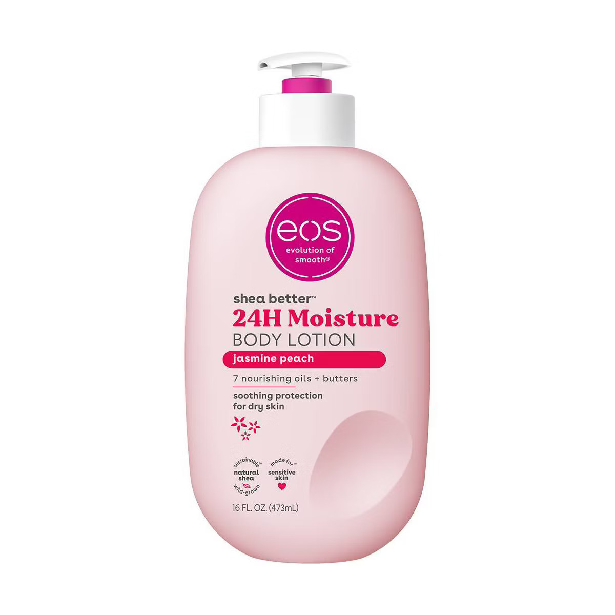 eos Jasmine Peach Body Lotion - 16oz | Target