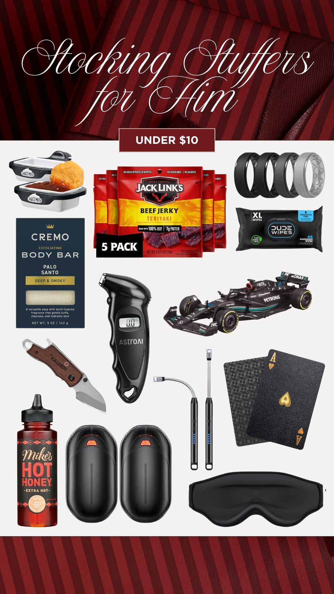 Stocking stuffers for him under $10!

#LTKHoliday #LTKMens #LTKGiftGuide