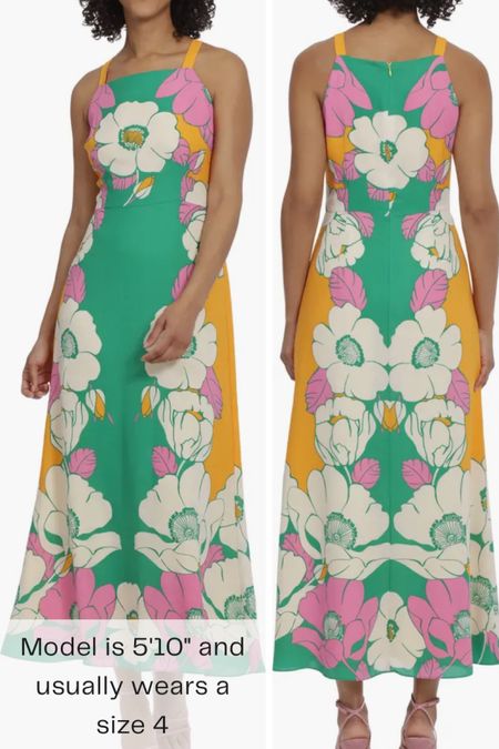 Floral Colorblock Maxi Dress
Maggy London
Now $74.97 from $148
(49% off)

#LTKfindsunder100 #LTKsalealert