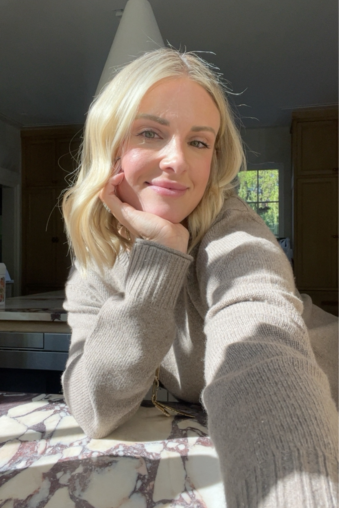 Jenni Kayne mushroom colored boyfriend sweater - wearing size small! 

#LTKSaleAlert